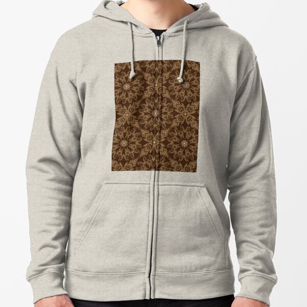 Batik Parang Design - Parang Batik Design - Batik Indonesien - Indonesischer Batik Kapuzenjacke