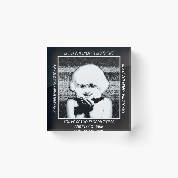 Item preview, In Heaven David Lynch Eraserhead Lady in the Radiator designed and sold by IBSGirlGang.