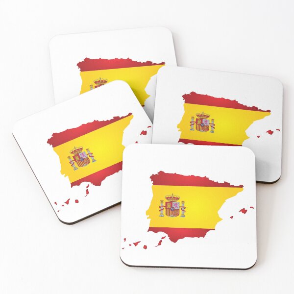 Item preview, Spain Map with Flag designed and sold by MyIdentityShop.