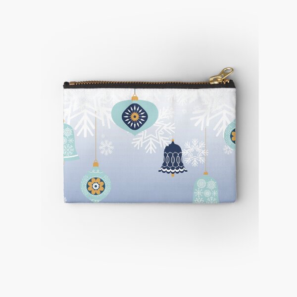 Item preview, Radiant Blue Christmas snow flakes with hanging Ornaments  designed and sold by Jennykies.