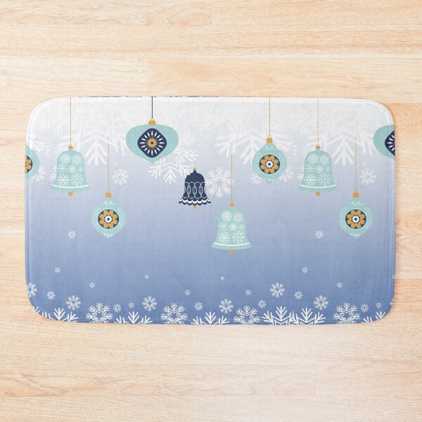 Item preview, Radiant Blue Christmas snow flakes with hanging Ornaments  designed and sold by Jennykies.