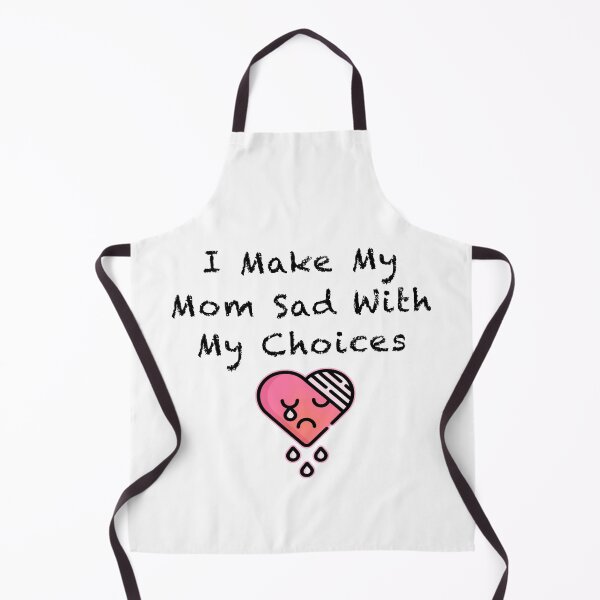 Item preview, I make my mom sad with my choices Funny Tshirt Sticker designed and sold by gamerzemporium.