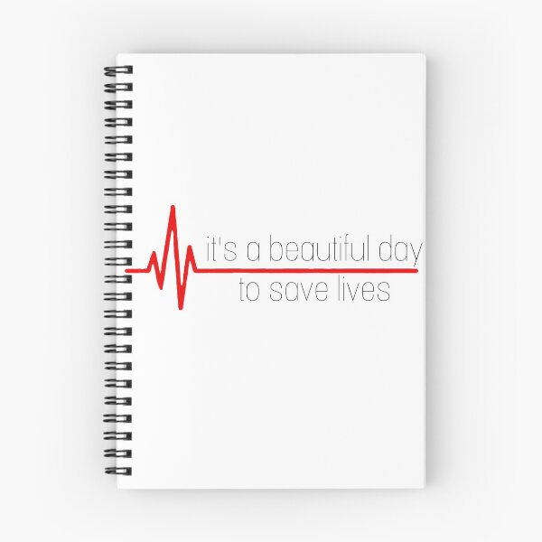 Item preview, it’s a beautiful day to save lives designed and sold by artsygirl89.