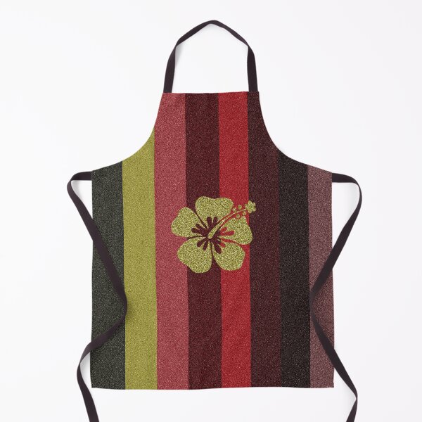 Item preview, Hibiscus Flower on Glitter Stripes designed and sold by BloomCatB.