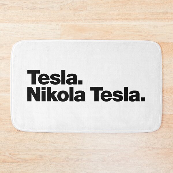 Item preview, Tesla. Nikola Tesla. (black) designed and sold by dudethecreator.