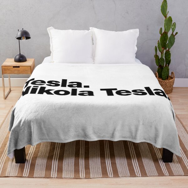 Item preview, Tesla. Nikola Tesla. (black) designed and sold by dudethecreator.