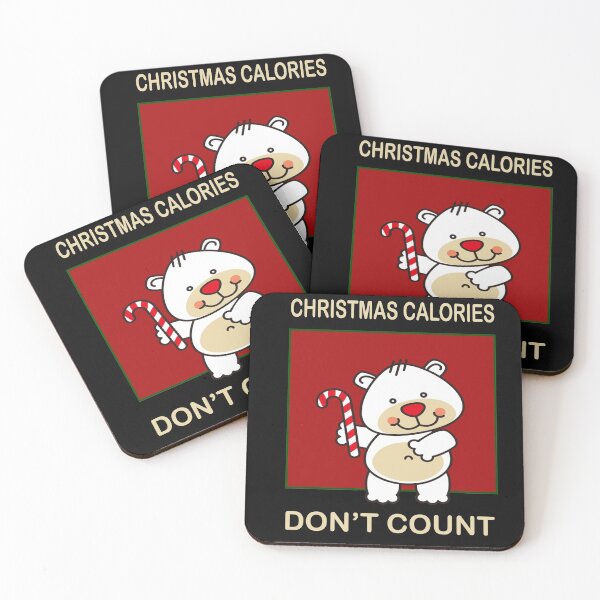 Item preview, CHRISTMAS CALORIES DON'T COUNT designed and sold by 30-Merch.