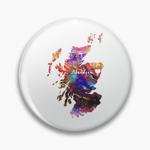 Item preview, Scotland  Aderdeen  Watercolour print  Quote A designed and sold by vividpixelusa.