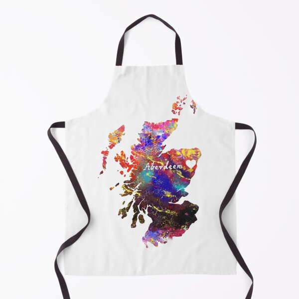 Item preview, Scotland Aderdeen Watercolour print Quote A designed and sold by vividpixelusa.