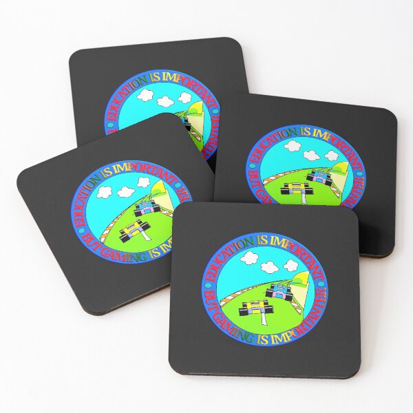 Item preview, EDUCATION IS IMPORTANT BUT GAMING IS IMPORTANTER designed and sold by Ralek.