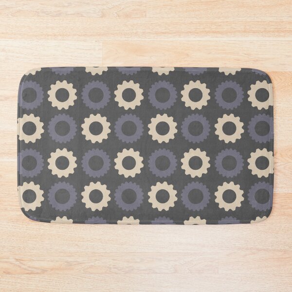 Item preview, Soybean and Eclipse Gears Pattern on a Gray background designed and sold by urbnbodga.