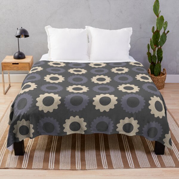 Item preview, Soybean and Eclipse Gears Pattern on a Gray background designed and sold by urbnbodga.
