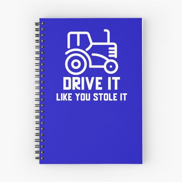 Item preview, Drive It Like You Stole It Tractor designed and sold by Coolshirts262.
