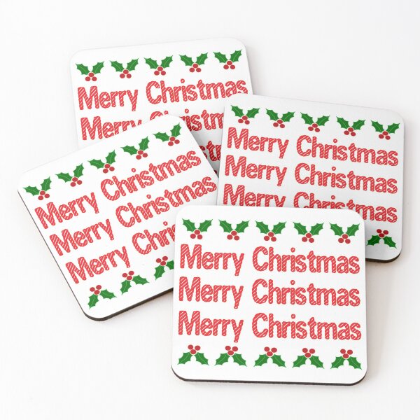 Item preview, Merry Christmas with Holly 2 designed and sold by kencasey.