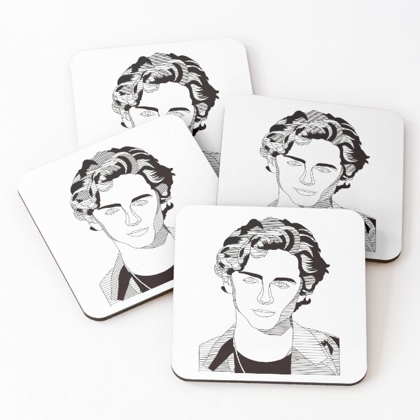 Item preview, Timothee C black and white portrait  designed and sold by julianac05.