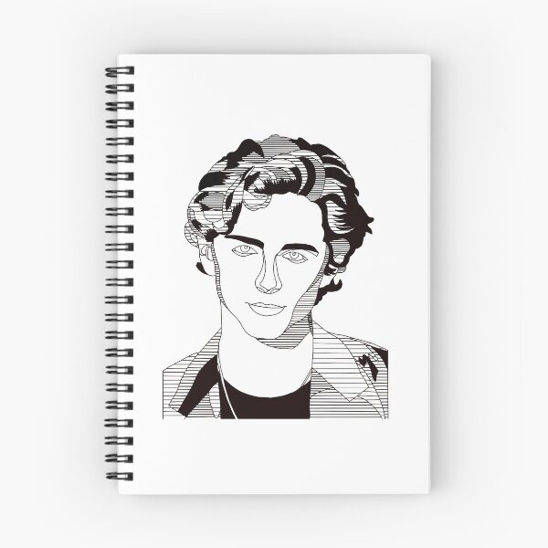 Item preview, Timothee C black and white portrait  designed and sold by julianac05.