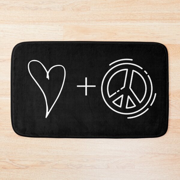 Item preview, All I Need is Love and Peace Heart and Peace Symbol Symbolic Happy designed and sold by BoomDesignsUS.