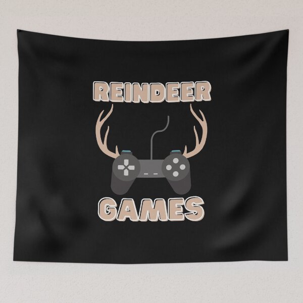 Item preview, Reindeer Games, Raindeer Games, video games, gamer, video games joke, gift idea,Player,video game,christmas, Rudolph, red nose, antler, Reindeer  designed and sold by bimmer325.