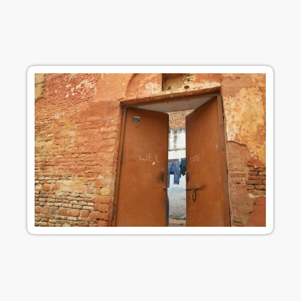 WEL COME Sticker