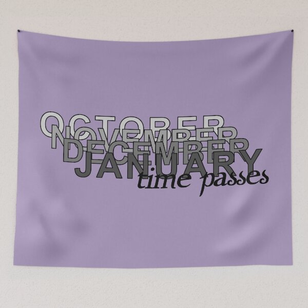 Item preview, Time Passes in Colour designed and sold by lookinpretty.