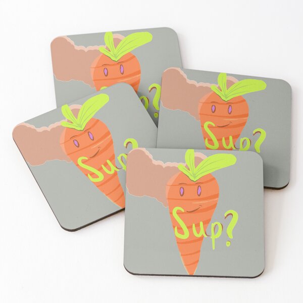 Item preview, An Ominous Carrot Man  designed and sold by pancakerevolt.