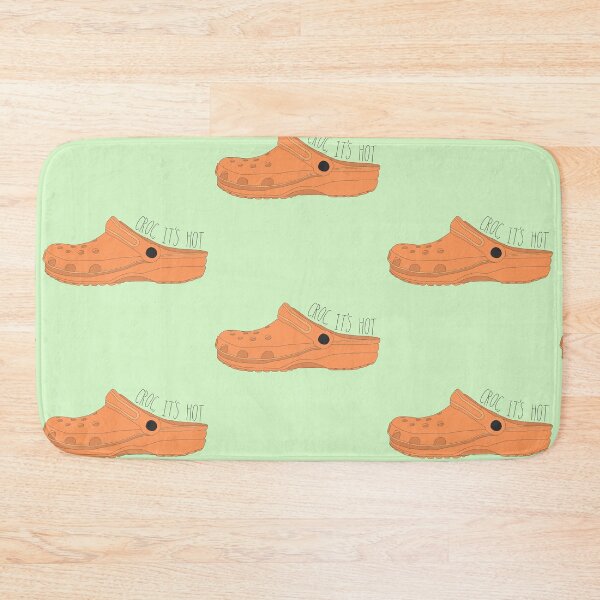 Item preview, Croc it's hot funny pun crocs sticker designed and sold by Firandi.