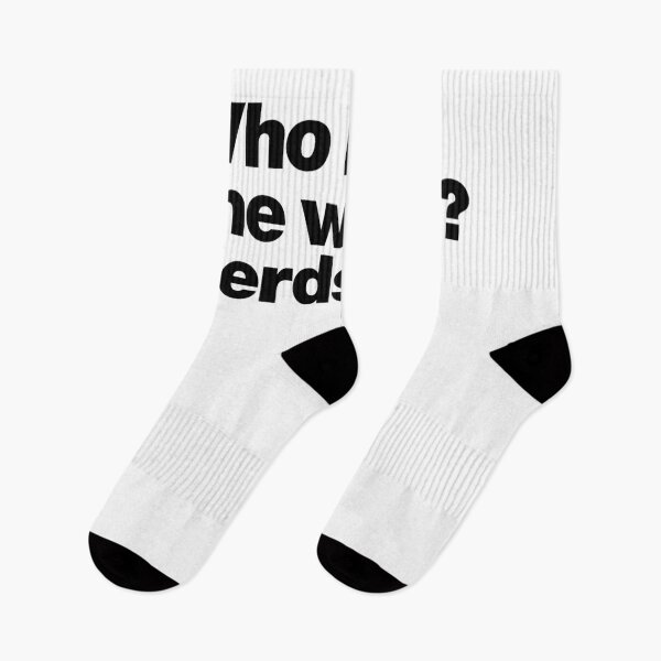 Item preview, Who run the world? Nerds. (black) designed and sold by dudethecreator.