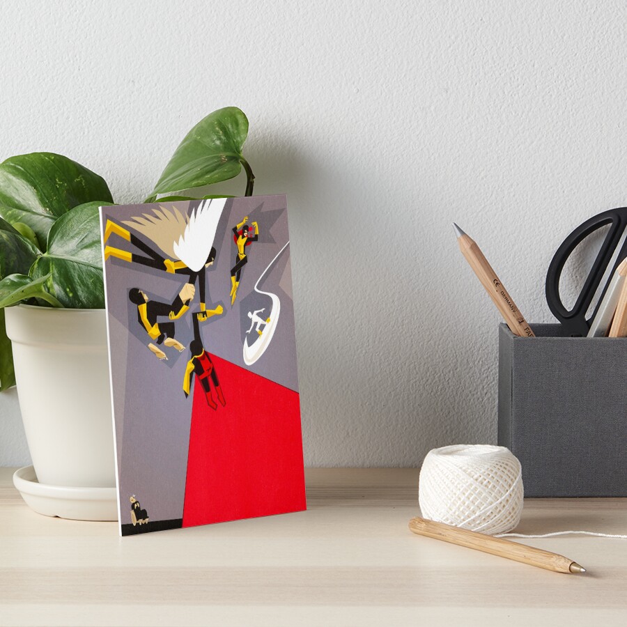 Item preview, Art Board Print designed and sold by modHero.