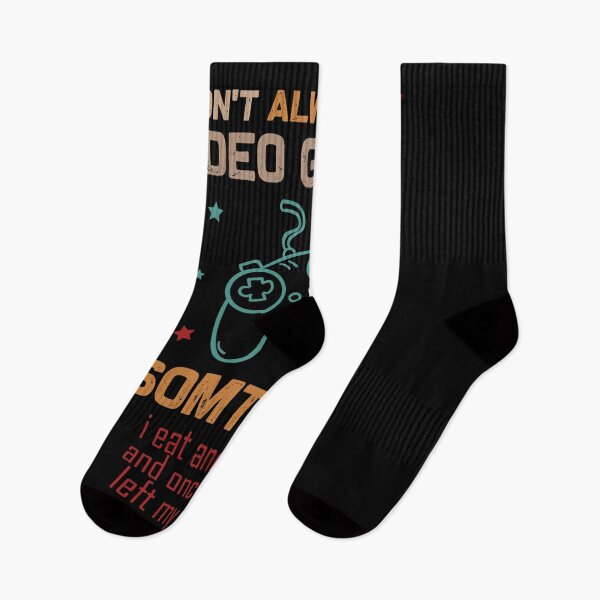 Item preview, I Don't Always Play Video Games Sometimes I Eat And Sleep designed and sold by hayatdesign.