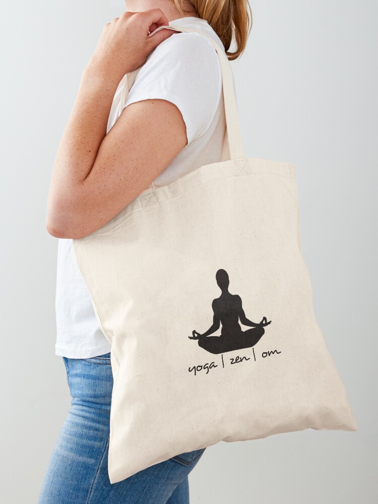 Yoga-zen-om posture | Tote Bag