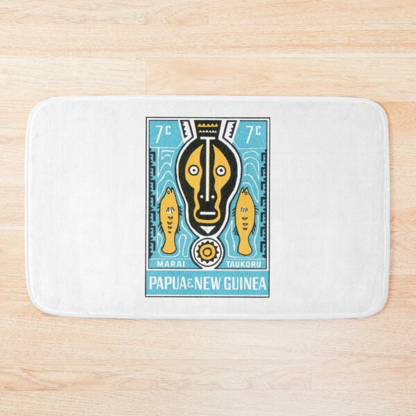 Item preview, 1966 Papua New Guinea Folklore Marai Taukoru Stamp designed and sold by retrographics.