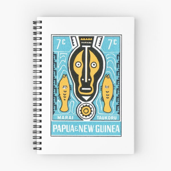Item preview, 1966 Papua New Guinea Folklore Marai Taukoru Stamp designed and sold by retrographics.