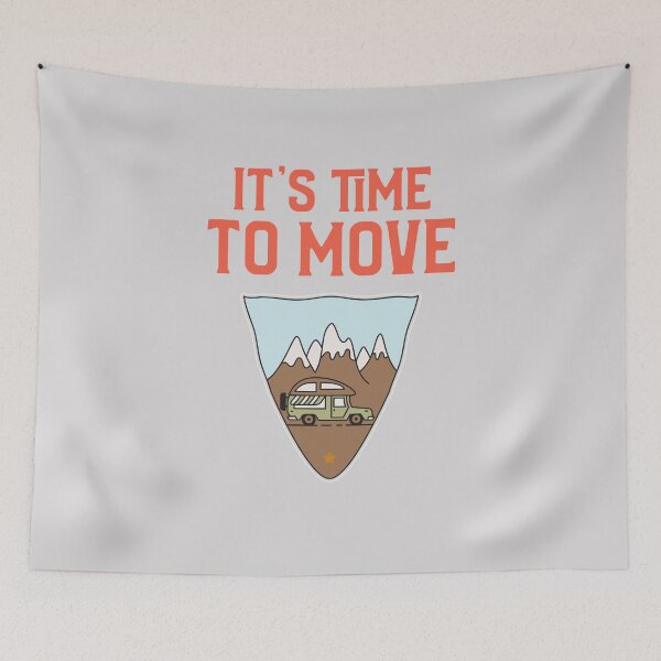 Item preview, IT'S TIME TO MOVE designed and sold by 30-Merch.
