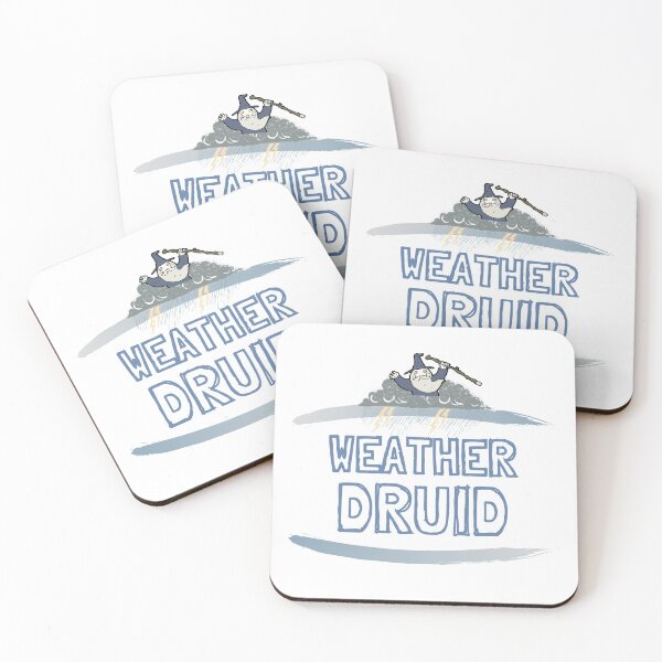 Item preview, "Weather Druid" funny, simple design.  designed and sold by MihaiER.