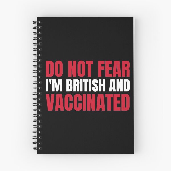 Item preview, BRITISH & VACCINATED designed and sold by mind-illusions.