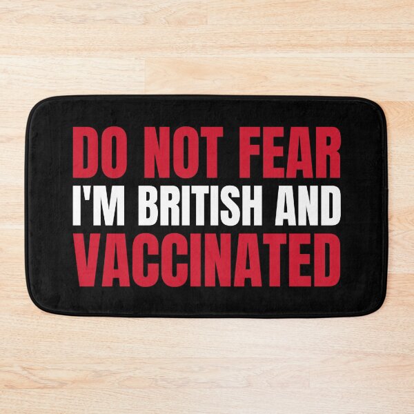 Item preview, BRITISH & VACCINATED designed and sold by mind-illusions.