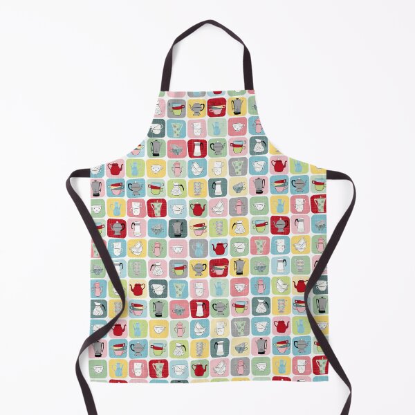 Item preview, Mid Century Modern - Retro Coffee Pots and Cups designed and sold by WickedRefined - Nicole Demereckis.