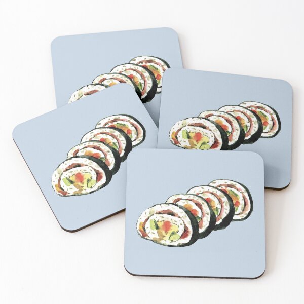 Item preview, Korean Gimbap - Seaweed Rice Rolls designed and sold by Alicia Chee.