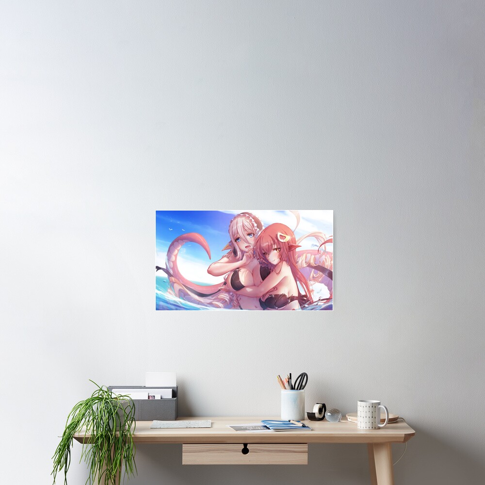 MIia X Mero | Monster musume Poster