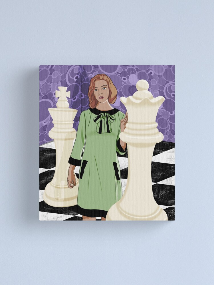 Alternate view of Queen’s Gambit Canvas Print