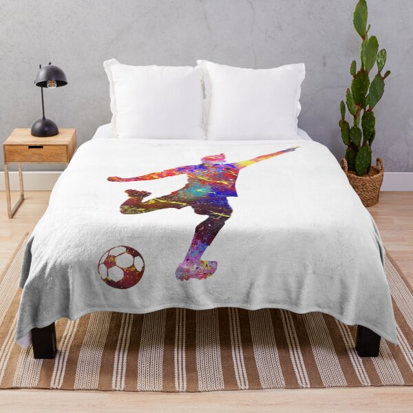 Item preview, Women Kicking Ball Quote Art Design Inspirationa designed and sold by vividpixelusa.