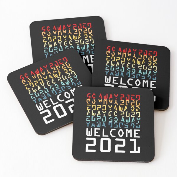 Item preview, Go away 2020 Welcome 2021 designed and sold by aktiveaddict.