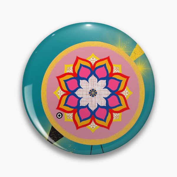 Item preview, Mandala Chicken designed and sold by HeyMim.