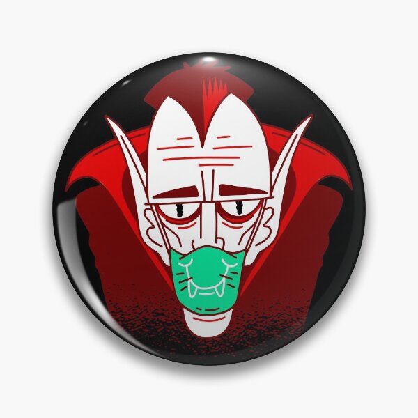 Item preview, coronavirus halloween face mask vampire  designed and sold by Gossip Rag.