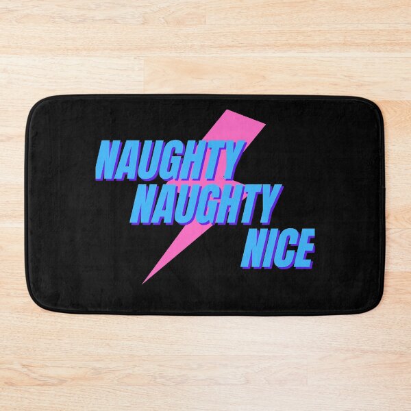 Item preview,  Naughty naughty nice (black) designed and sold by cute105.