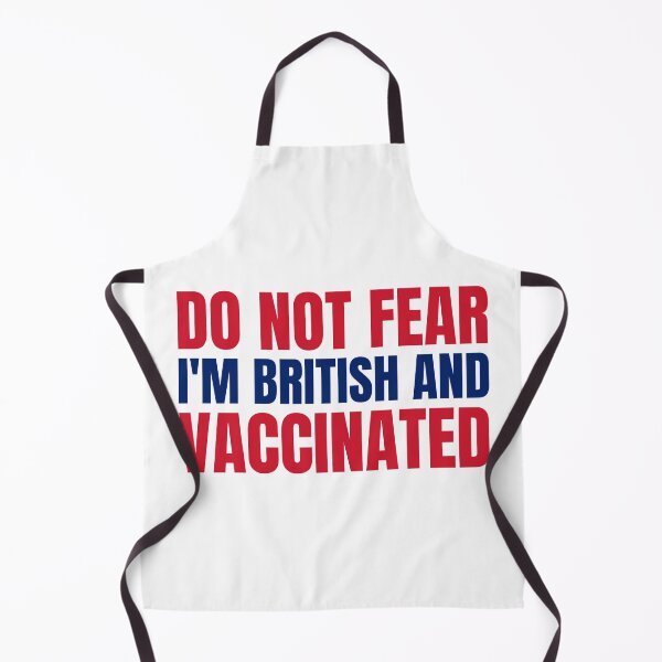 Item preview, BRITISH & VACCINATED (White Background) designed and sold by mind-illusions.