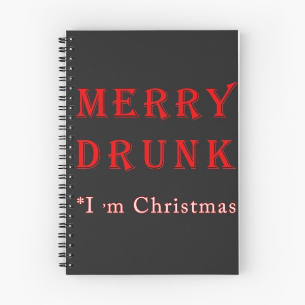 Item preview, Merry Drunk qwertee designed and sold by all-quotes.