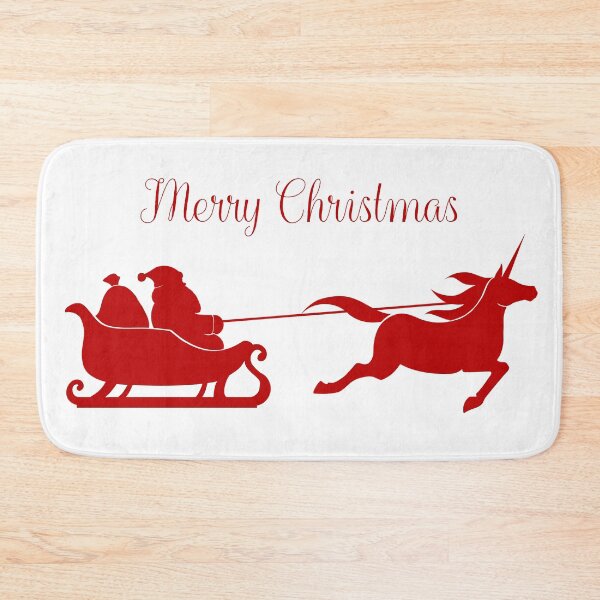 Item preview, Christmas Unicorn Sleigh designed and sold by stacree.