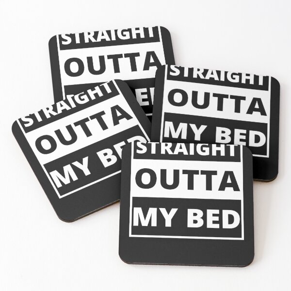 Item preview, Straight Outta My Bed designed and sold by trendofstory.