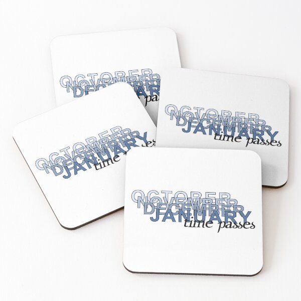 Item preview, Time Passes, with blue tint designed and sold by lookinpretty.